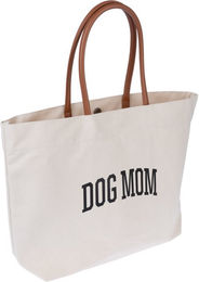 Produktbild von TIAKI Canvas-Einkaufstasche Dog Mom L 50 x H 35 cm