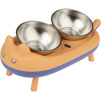 Produktbild von TIAKI Erhöhter Futternapf für Welpen aus Kunststoff Ø 15 cm - 0,35 l