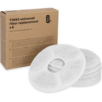 Produktbild von TIAKI Ersatzfilter für Trinkbrunnen 6 Stück aus Kunststoff