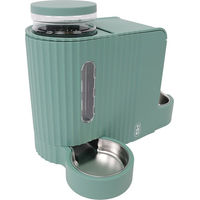 Produktbild von TIAKI Futter- und Wasserspender PERFECT FIT aus Kunststoff für bis zu 1,3 kg Trockenfutter und 3 l Wasser