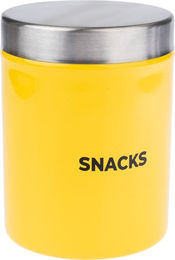 Produktbild von TIAKI Futterbehälter für Snacks aus Edelstahl Gelb 1800 ml - 1,8 l