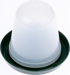 Produktbild von TIAKI Geflügeltränke Chirpy für Hühner aus Kunststoff Grün 1,5 l - 1,5 l