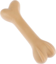 TIAKI Gummiknochen Kauspielzeug für Hunde in Braun und Beige 15 x 4,5 x 3,5 cm – Bild 1 von 1
