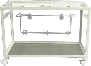 Produktbild von TIAKI Hamstergehege aus Kunststoff in Weiß L 79 x B 44 x H 60 cm