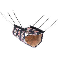 Produktbild von TIAKI Hängematte Doppeldecker für Nager aus Polyester L 30 x Ø 19 cm