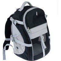 Produktbild von TIAKI Haustierrucksack für kleine Tiere aus Oxford-Gewebe Schwarz 30 x 24 x 43 cm