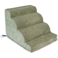 Produktbild von TIAKI Haustiertreppe Moss Grün aus Polyester L 50 x B 42 x H 36 cm für alle Altersstufen