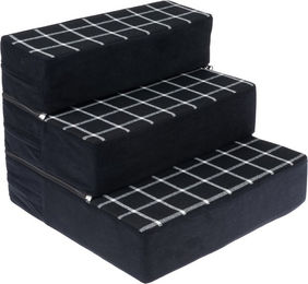Produktbild von TIAKI Haustiertreppe Step & Sleep aus Polyester für kleine Tiere 40 x 40 x 30 cm