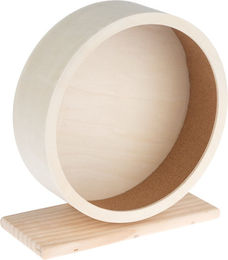 Produktbild von TIAKI Holzlaufrad für Hamster aus Naturholz Braun Ø 29 cm