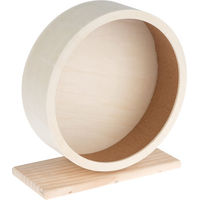 Produktbild von TIAKI Holzlaufrad für Hamster aus Naturholz Braun Ø 29 cm