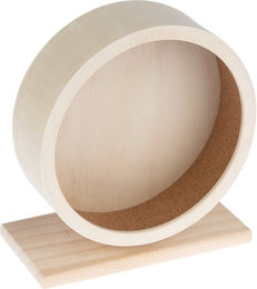 Produktbild von TIAKI Holzlaufrad für Hamster Ø 19,5 cm aus Naturholz