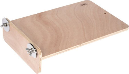 Produktbild von TIAKI Holzplattform für Chinchilla Käfige aus Naturholz 30 x 20 cm