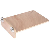 Produktbild von TIAKI Holzplattform für Chinchilla Käfige aus Naturholz 30 x 20 cm
