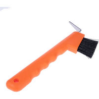 Produktbild von TIAKI Hufkratzer für Pferde aus Kunststoff Orange 1 Stück