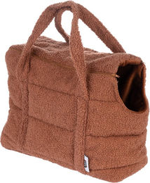 Produktbild von TIAKI Hund Tragetasche Teddy Mini Transportbox aus Polyester in Kupfer Braun