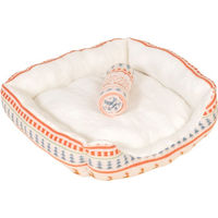 Produktbild von TIAKI Hundebett und Decke Nordic Winter Größe M aus Polyester