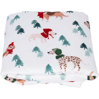 Produktbild von TIAKI Hundedecke Funny Winter aus Polyester Größe L 100 x 70 cm