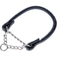 Produktbild von TIAKI Hundehalsband Chain aus Kunstleder für mittlere Rassen 55 cm Halsumfang