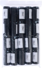 Produktbild von TIAKI Hundekotbeutel Schwarz 600 Stück 40 Rollen - 40 x 15 Stk.