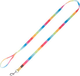 Produktbild von TIAKI Hundeleine Rainbow Bunt aus Polyester Größe M 200 cm lang 20 mm breit