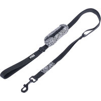 Produktbild von TIAKI Hundeleine Reflective aus Polyester mit Kotbeutelhalter in Schwarz