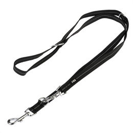 Produktbild von TIAKI Hundeleine Reflective Rubber Schwarz aus Polyester wasserabweisend - 200 cm