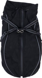 Produktbild von TIAKI Hundemantel Arkon Harness Winter Mantel Schwarz Waterproof Polyester