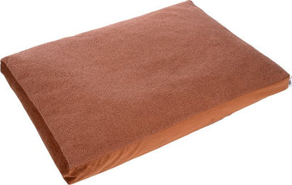 Produktbild von TIAKI Hundematratze Teddy in Copper Braun Orange Größe L 100 x 70 x 10 cm