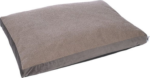 Produktbild von TIAKI Hundematratze Teddy in Taupe Größe L 100 x 70 x 10 cm