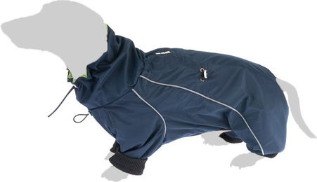 Produktbild von TIAKI Hundeoverall Smurff Wasserabweisender Winteroverall aus Polyester für kleine bis mittlere Hunde