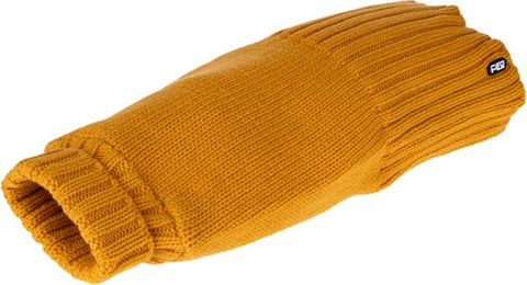 Produktbild von TIAKI Hundepullover aus Acryl in Gold mit 50 cm Rückenlänge