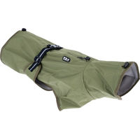 Produktbild von TIAKI Hunderegenmantel aus Polyester in Grün Grösse L waterproof