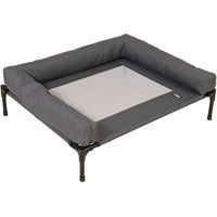Produktbild von TIAKI Hundesofa Sun Hundebett Größe L für große Rassen in Grau aus Polyester und wasserdicht
