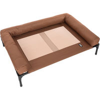Produktbild von TIAKI Hundesofa Sun Hundekorb XL für große Rassen in Beige und Braun aus Polyester