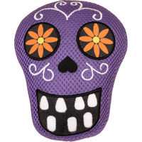 Produktbild von TIAKI Hundespielzeug Catrina Quietschspielzeug aus Polyester in Lila Schwarz Orange 15 x 13 x 6 cm