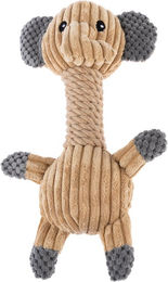 Produktbild von TIAKI Hundespielzeug Ecophant Plüsch in Beige und Grün 31 x 17 x 13 cm