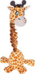 Produktbild von TIAKI Hundespielzeug Giraffe aus Plüsch mit elastischem Hals Größe L