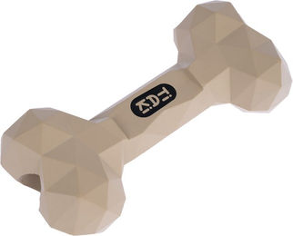 Produktbild von TIAKI Hundespielzeug Gummiknochen Beige 16 x 7,5 x 4 cm