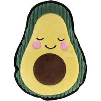 Produktbild von TIAKI Hundespielzeug Happy Avocado Tough Quietschspielzeug aus Polyester Größe L 24 x 18 x 6,5 cm