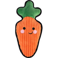 Produktbild von TIAKI Hundespielzeug Happy Carrot Tough Quietschspielzeug aus Polyester Orange Größe L