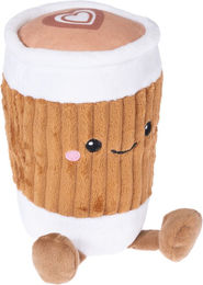 Produktbild von TIAKI Hundespielzeug Happy Frappuccino Plüschspielzeug Braun