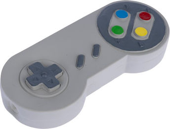 TIAKI Hundespielzeug Latex Gamepad Quietschspielzeug für Welpen in Grau und Bunt 17,5 x 7 x 2,5 cm – Bild 1 von 1
