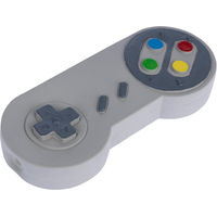Produktbild von TIAKI Hundespielzeug Latex Gamepad Quietschspielzeug für Welpen in Grau und Bunt 17,5 x 7 x 2,5 cm
