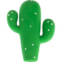 Produktbild von TIAKI Hundespielzeug Latex Kaktus Quietschspielzeug Grün Weiß 11,5 x 9,5 x 3 cm