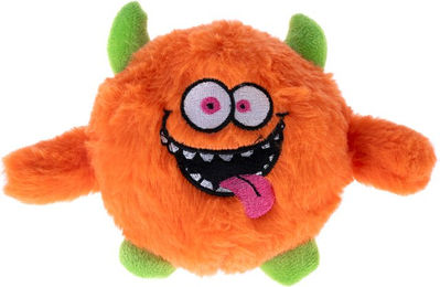 Produktbild von TIAKI Hundespielzeug Monster Orange aus Plüsch 19 x 14 x 8 cm