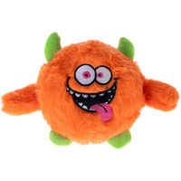 Produktbild von TIAKI Hundespielzeug Monster Orange aus Plüsch 19 x 14 x 8 cm