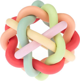 Produktbild von TIAKI Hundespielzeug Regenbogenball aus TPR Ø 10,5 cm