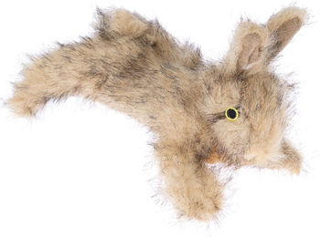 Produktbild von TIAKI Hundespielzeug Wildkaninchen Plüschspielzeug für Welpen Braun
