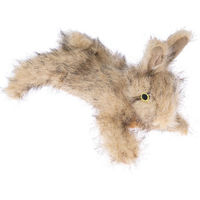 Produktbild von TIAKI Hundespielzeug Wildkaninchen Plüschspielzeug für Welpen Braun