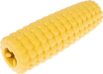 Produktbild von TIAKI Intelligenzspielzeug Maiskolben aus Gummi Gelb Ø 5 x L 14,5 cm